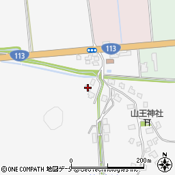 新潟県村上市梨木81周辺の地図