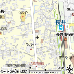 長井骨材事業協同組合周辺の地図