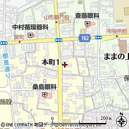 梅津陶器店周辺の地図