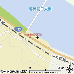 新潟県村上市花立458周辺の地図