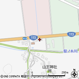 板越石材店周辺の地図