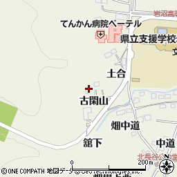 宮城県岩沼市北長谷古閑山8周辺の地図