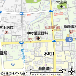 中村循環器科医院周辺の地図