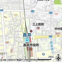 長井タクシー株式会社周辺の地図