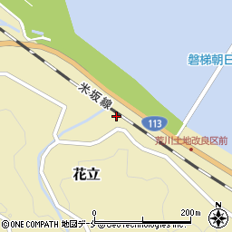 新潟県村上市花立501周辺の地図