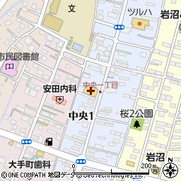 宮城県岩沼市中央1丁目5-16周辺の地図