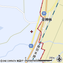 山形県南陽市元中山2223周辺の地図