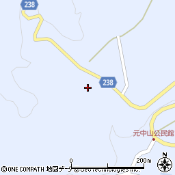 山形県南陽市元中山1550-1周辺の地図