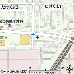 三宝亭 岩沼店周辺の地図