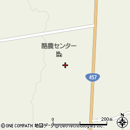 蔵王高原荘周辺の地図