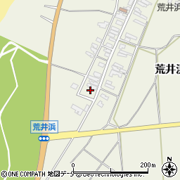 新潟県胎内市荒井浜155周辺の地図