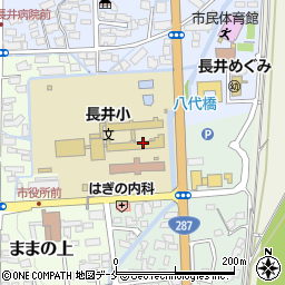 山形県長井市ままの上5-2周辺の地図