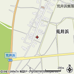 新潟県胎内市荒井浜161周辺の地図