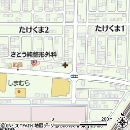セブンイレブン岩沼武隈店周辺の地図