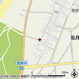 新潟県胎内市荒井浜3周辺の地図