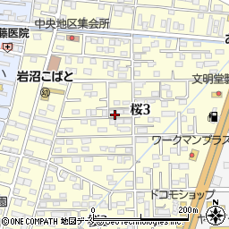宮城県岩沼市桜周辺の地図