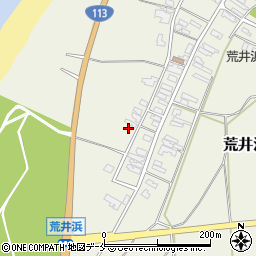 新潟県胎内市荒井浜8周辺の地図