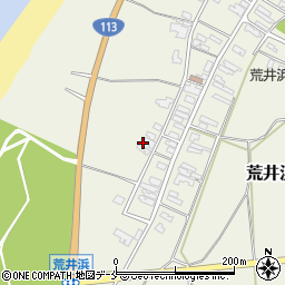新潟県胎内市荒井浜9周辺の地図
