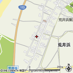 新潟県胎内市荒井浜144周辺の地図