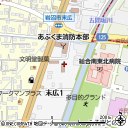 宮城県岩沼市末広1丁目6周辺の地図