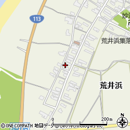 新潟県胎内市荒井浜142周辺の地図
