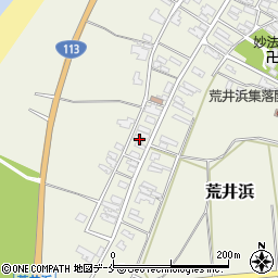 新潟県胎内市荒井浜140周辺の地図