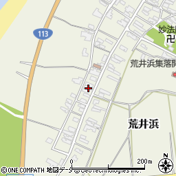 新潟県胎内市荒井浜139周辺の地図