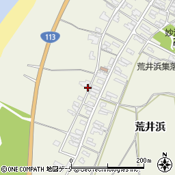 新潟県胎内市荒井浜15周辺の地図