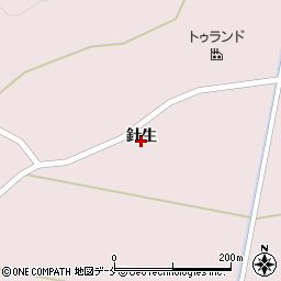 宮城県柴田郡村田町村田針生周辺の地図