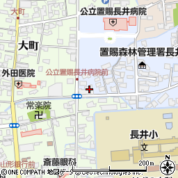 松竹会館周辺の地図