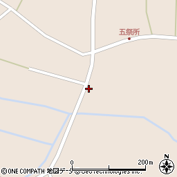山形県長井市寺泉2731周辺の地図