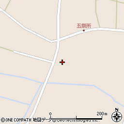 山形県長井市寺泉2287周辺の地図