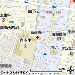 高藤歯科医院周辺の地図