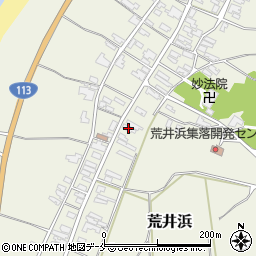 新潟県胎内市荒井浜183周辺の地図