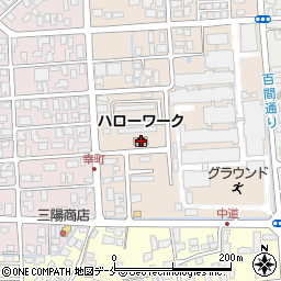 ハローワーク長井周辺の地図