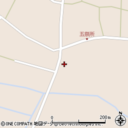 山形県長井市寺泉2273周辺の地図