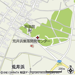 新潟県胎内市荒井浜1023周辺の地図