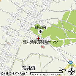 新潟県胎内市荒井浜1051周辺の地図