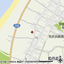 新潟県胎内市荒井浜19周辺の地図