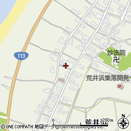 新潟県胎内市荒井浜126周辺の地図