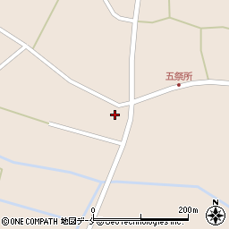 山形県長井市寺泉2301周辺の地図