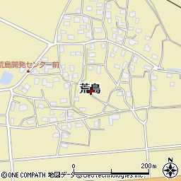 新潟県村上市荒島周辺の地図