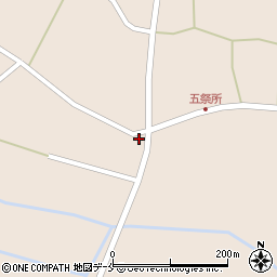 山形県長井市寺泉2301-7周辺の地図