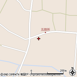 山形県長井市寺泉2284周辺の地図