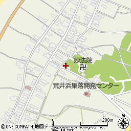 新潟県胎内市荒井浜889周辺の地図