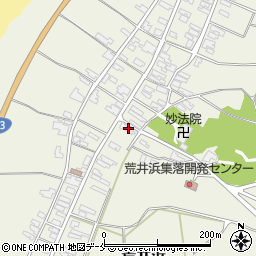 新潟県胎内市荒井浜194周辺の地図