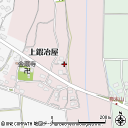 新潟県村上市上鍜冶屋周辺の地図