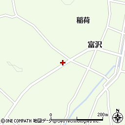 宮城県柴田郡柴田町富沢上岫周辺の地図