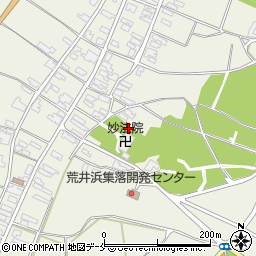 新潟県胎内市荒井浜887周辺の地図
