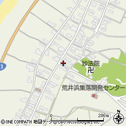 新潟県胎内市荒井浜196周辺の地図